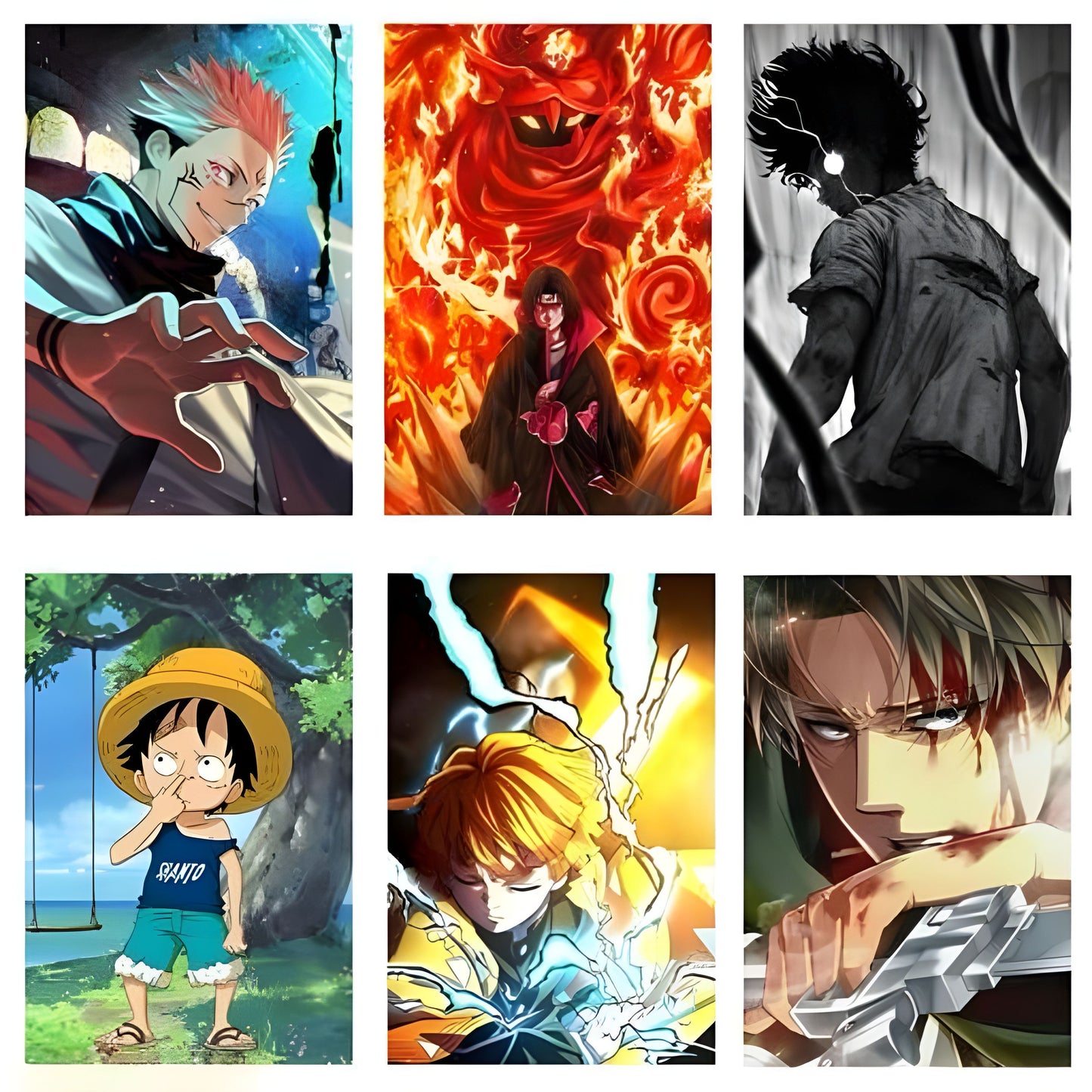 Mix Anime Poster Pack of 20