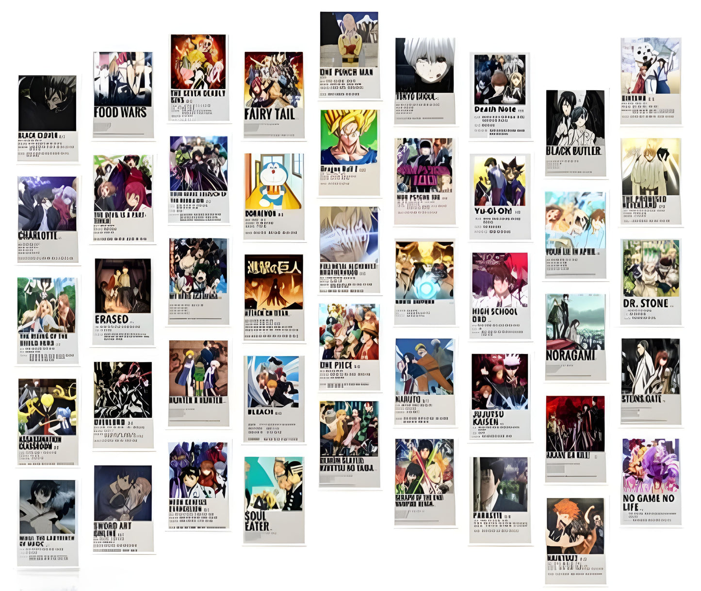 Mix Anime Poster Pack of 50