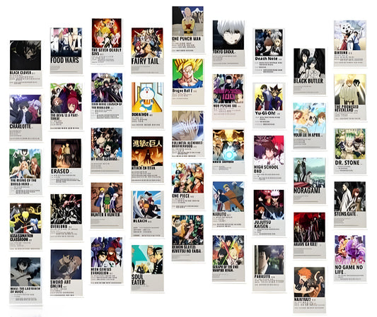 Mix Anime Poster Pack of 50