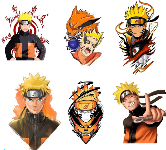 Naruto Wall Sticker Pack of 6