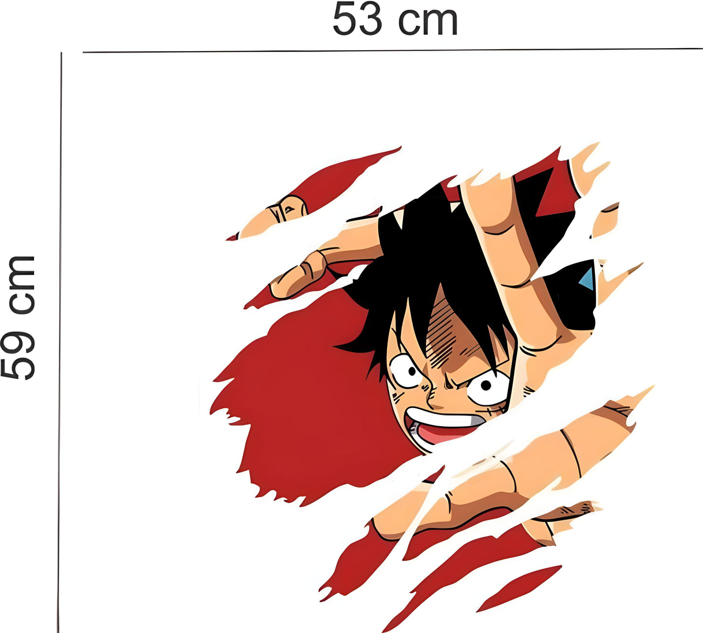 Luffy Wall Sticker