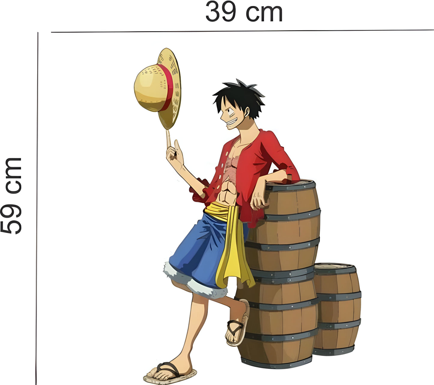 Luffy Wall Sticker