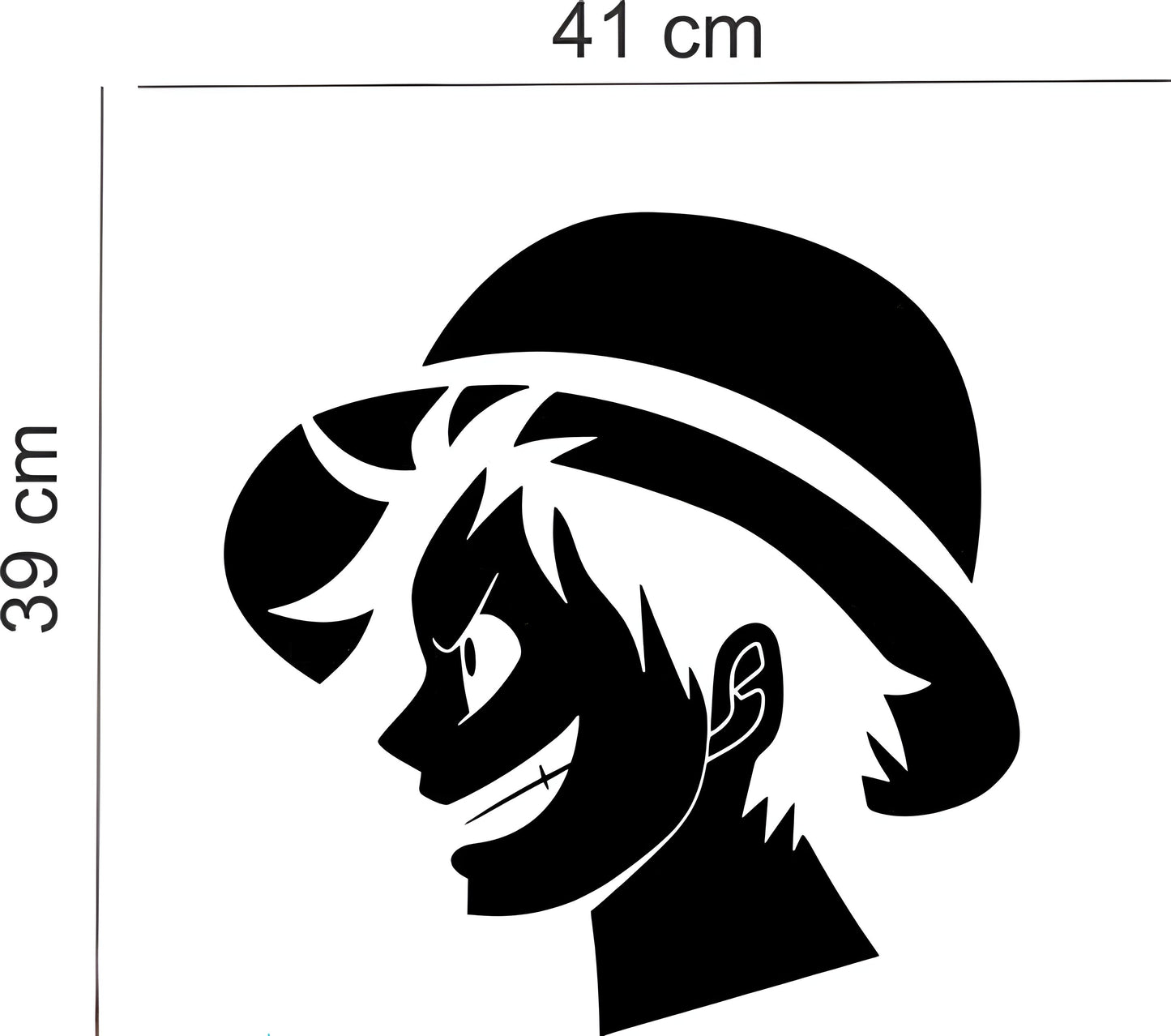 Luffy Wall Sticker