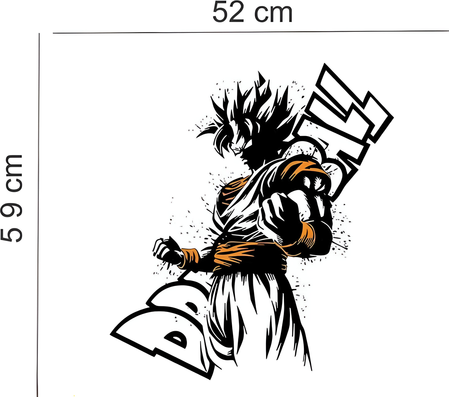 Goku Wall Sticker