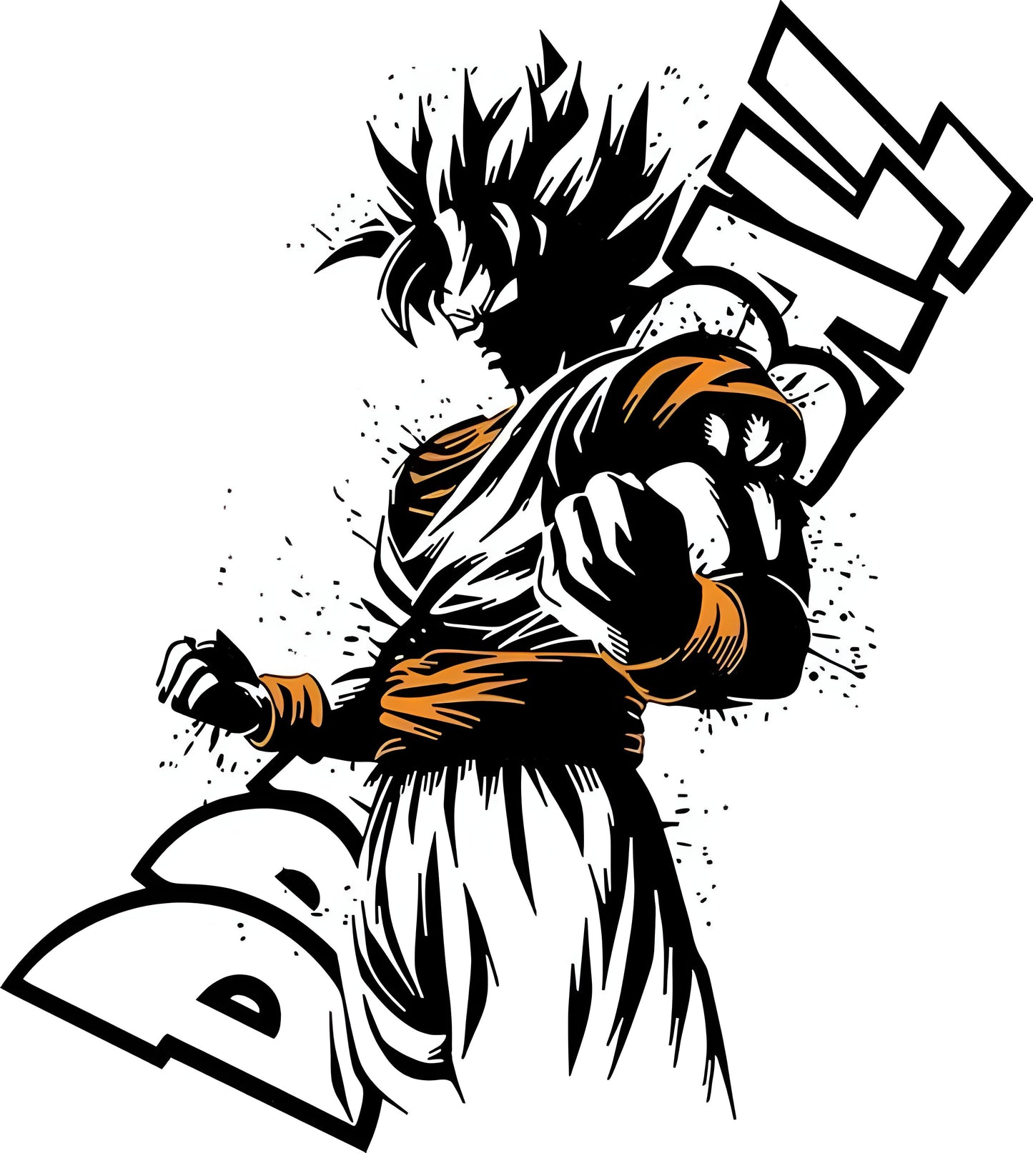 Goku Wall Sticker