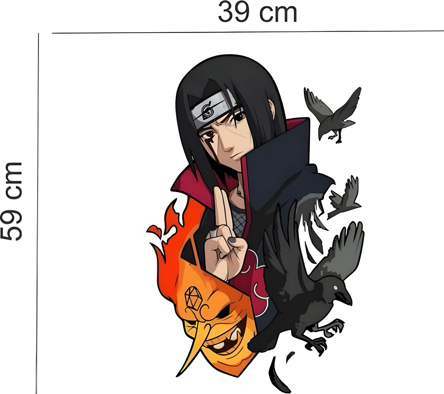 Itachi Wall Sticker