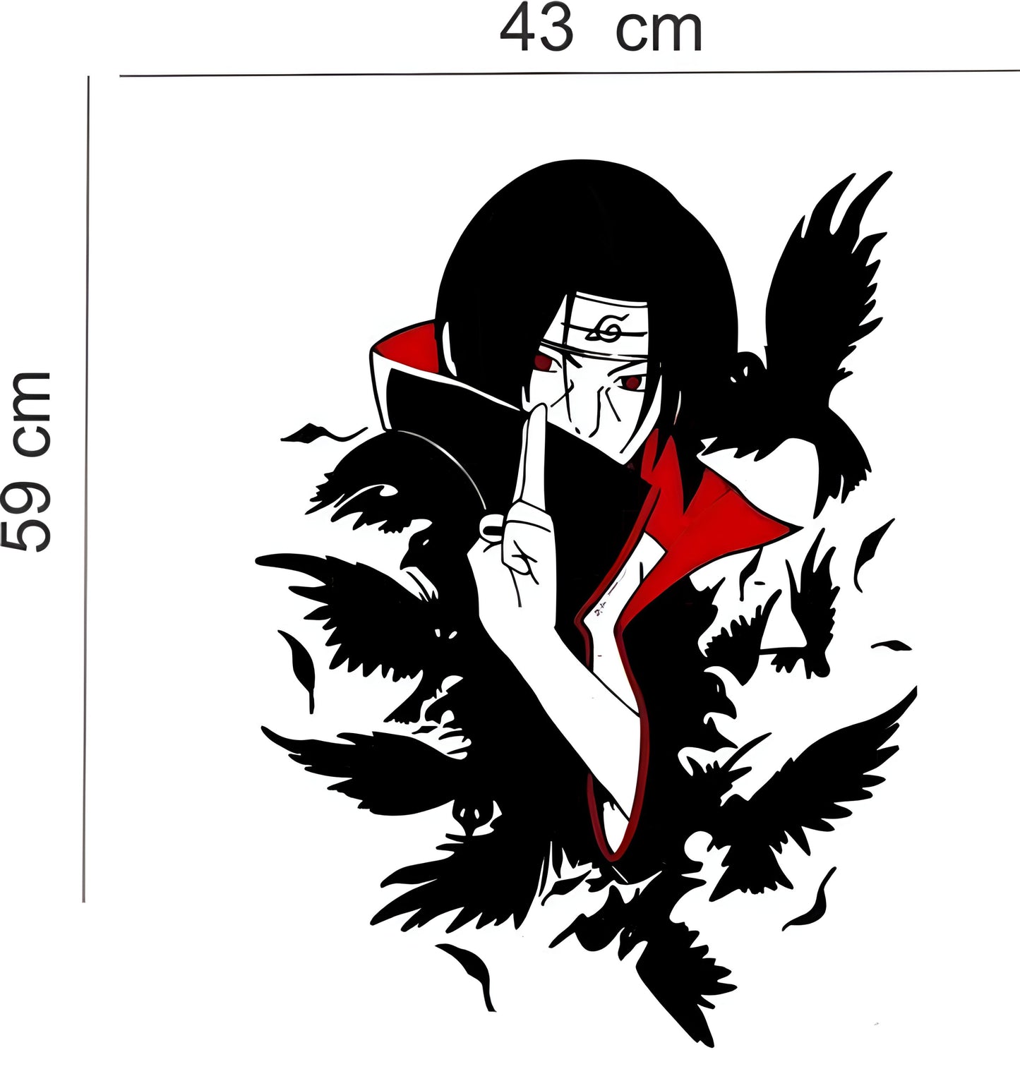 Itachi Wall Sticker