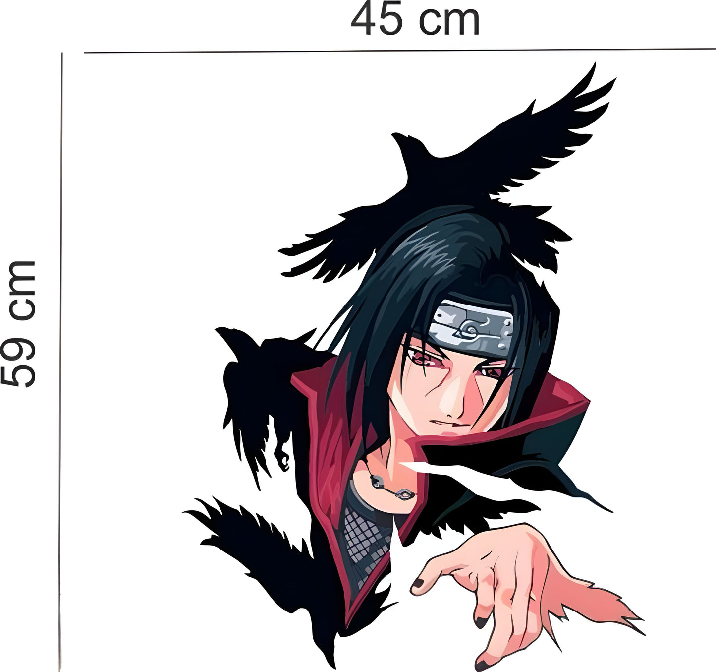 Itachi Wall Sticker