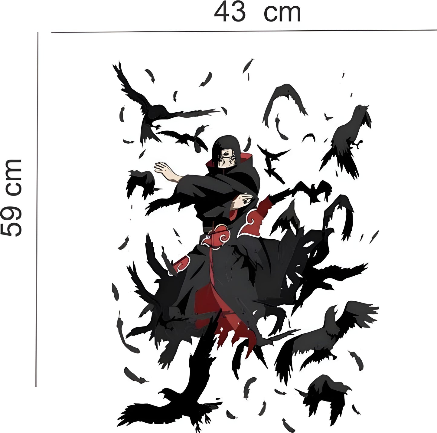 Itachi Wall Sticker