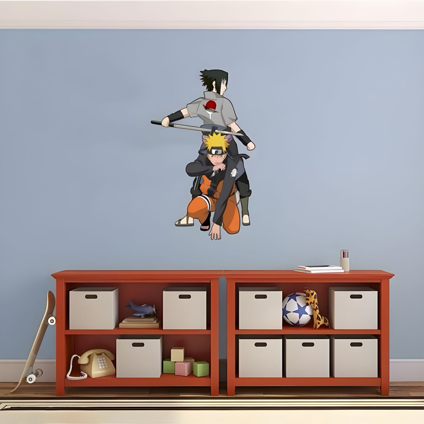 Naruto & Sasuke Wall Sticker