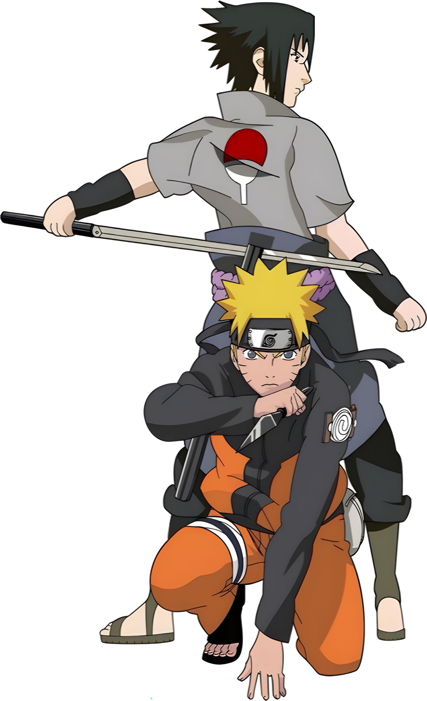 Naruto & Sasuke Wall Sticker