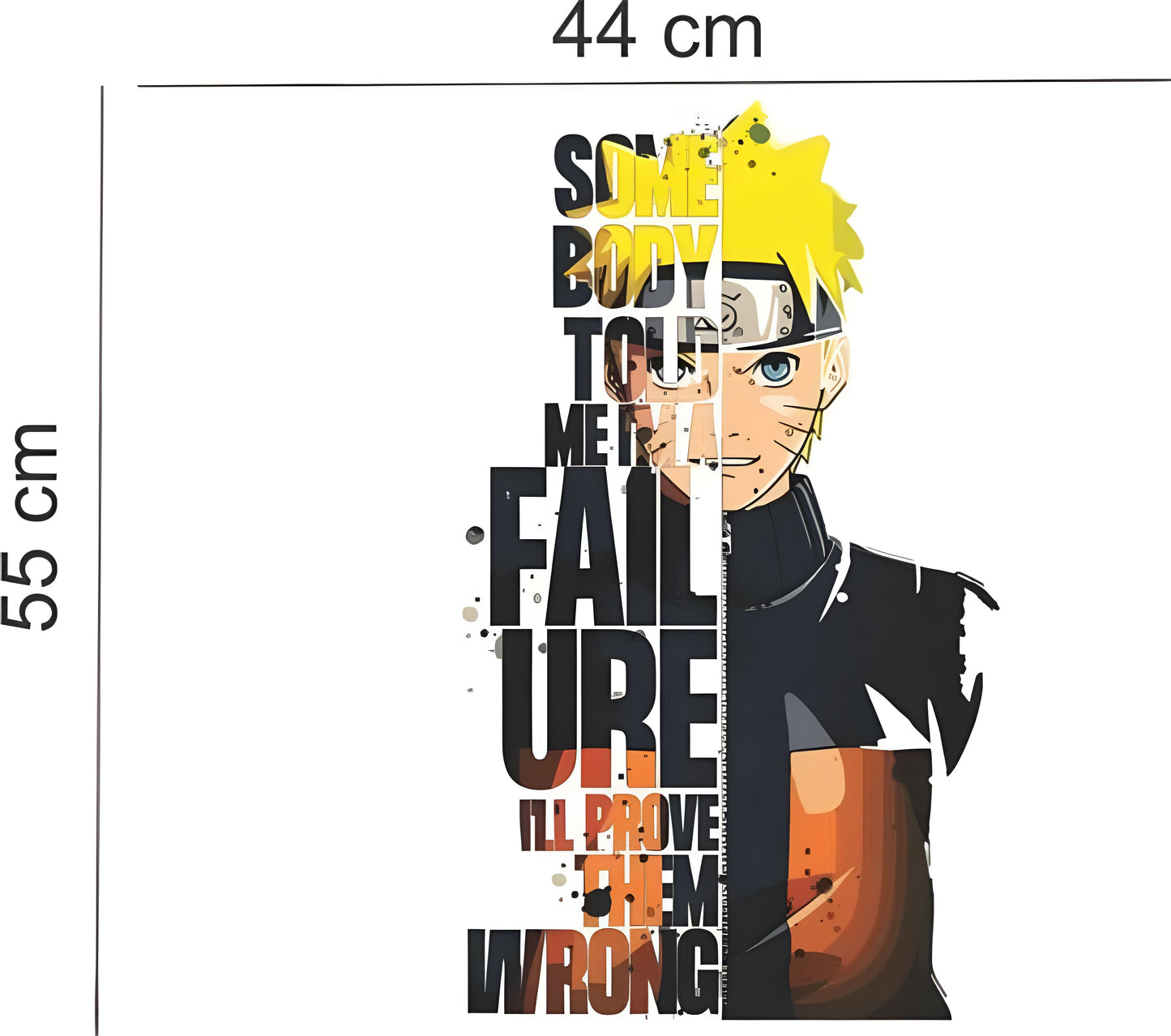 Naruto Uzumaki Wall Sticker