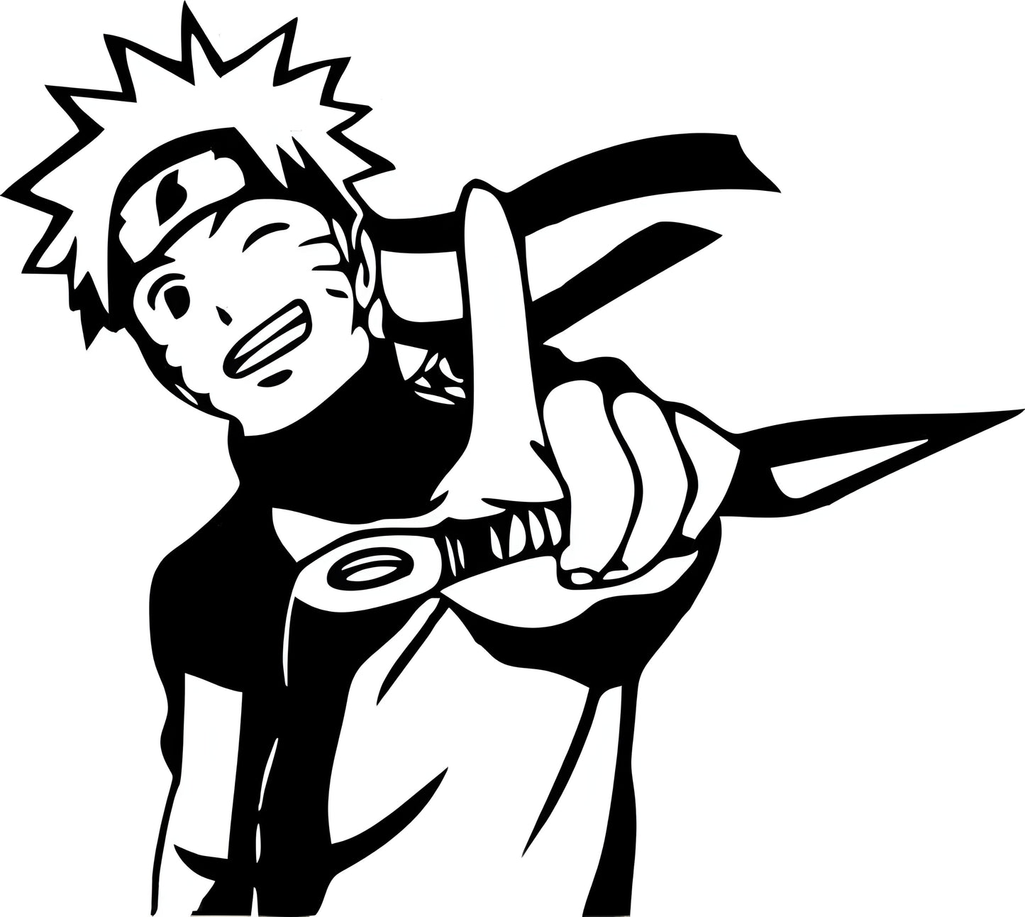 Naruto Wall Sticker (Free Gift Included!)