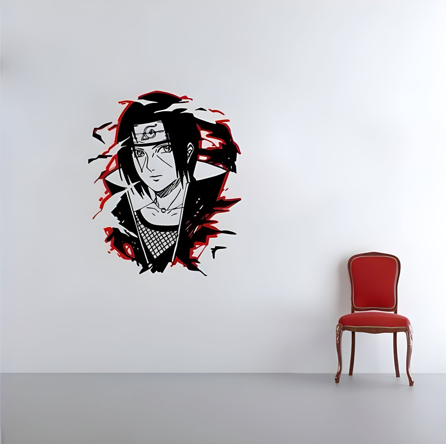 Itachi Wall Sticker (Free Gift Included!)