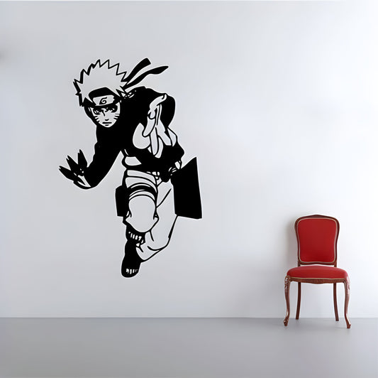 Naruto Uzumaki Wall Sticker (Free Gift Included!)