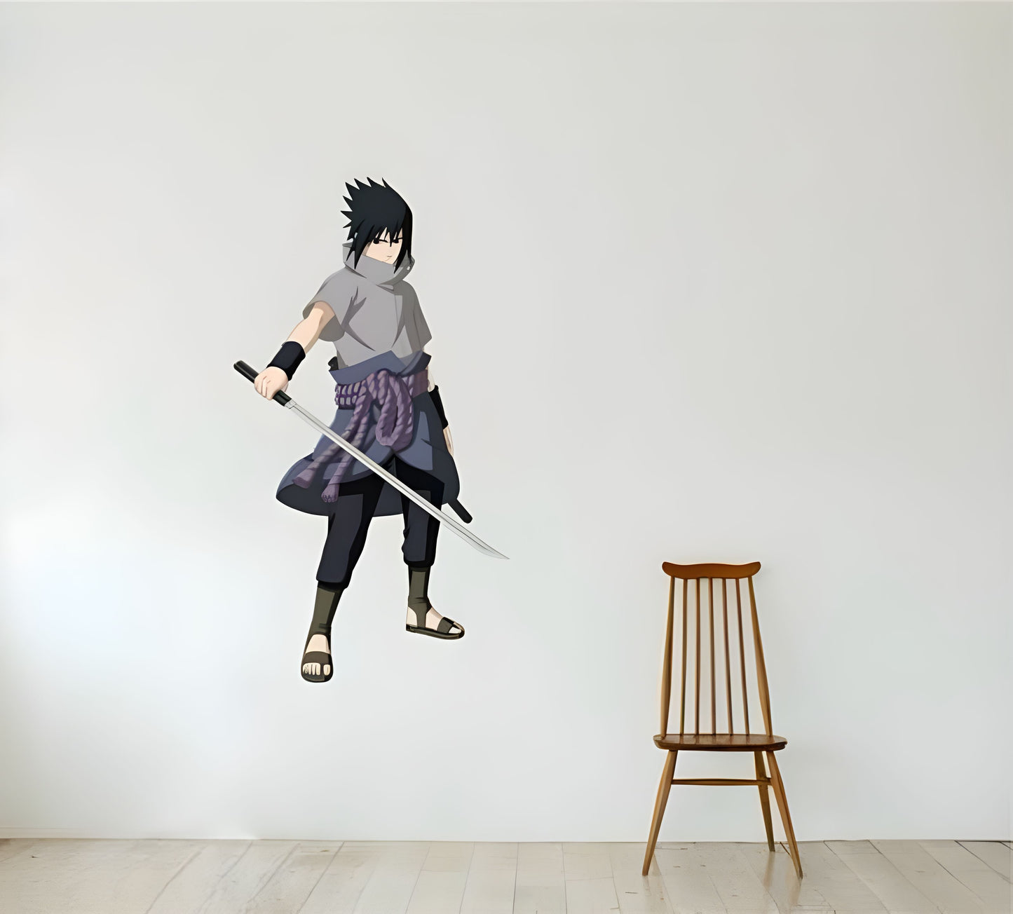 Sasuke Uchiha Wall Sticker (Free Gift Included!)