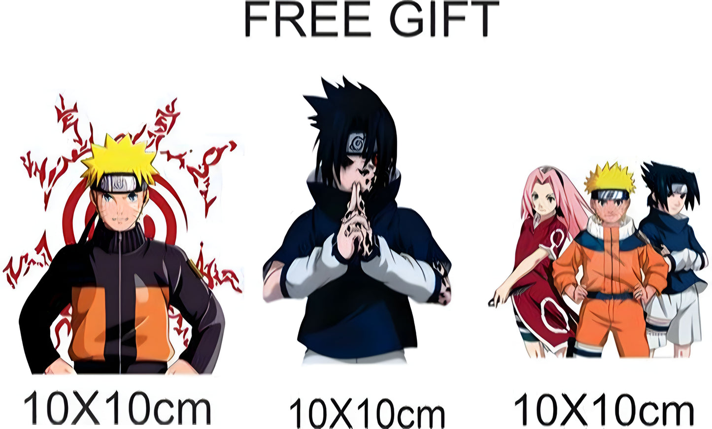 Sasuke Uchiha Wall Sticker (Free Gift Included!)