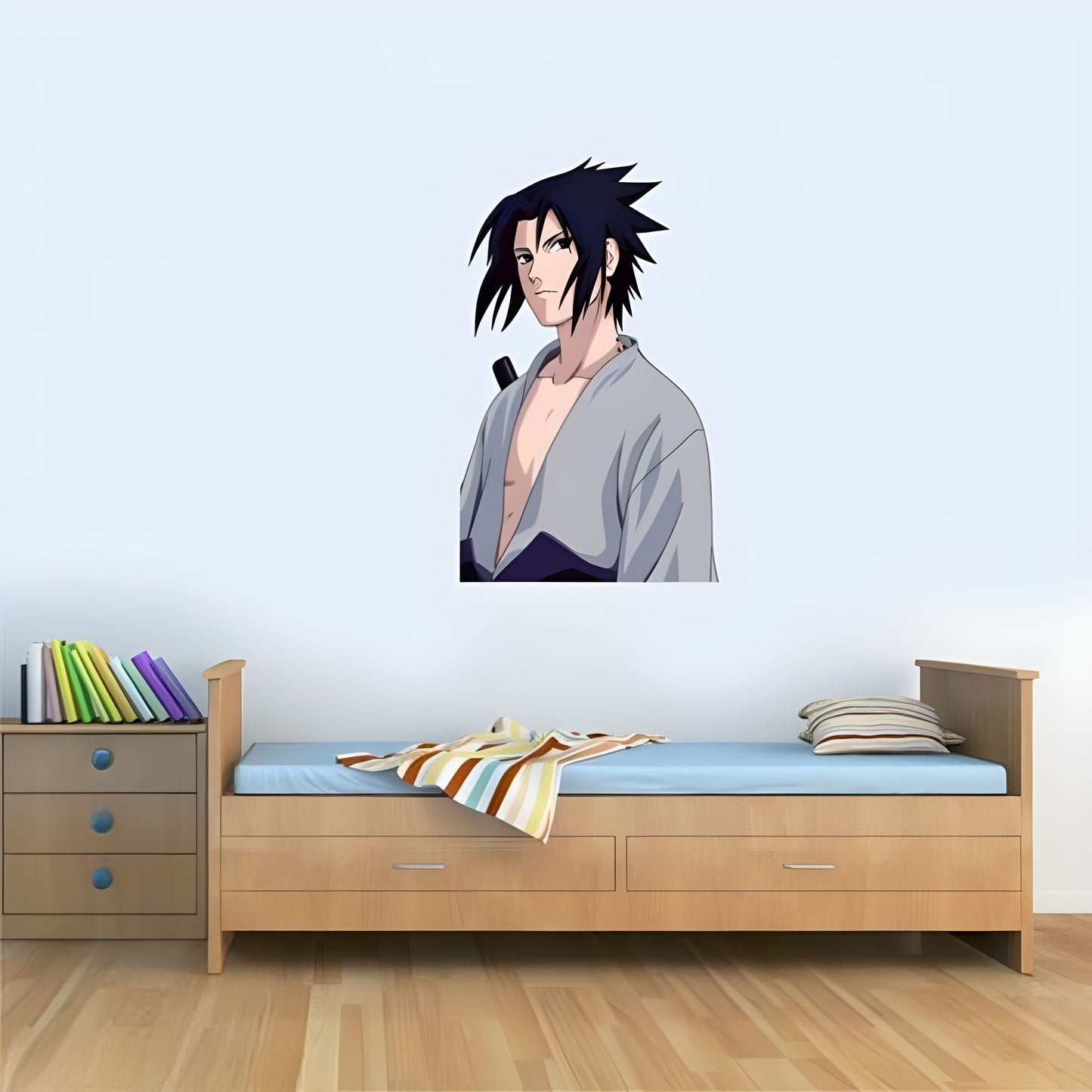 Sasuke Uchiha Wall Sticker (Free Gift Included!)