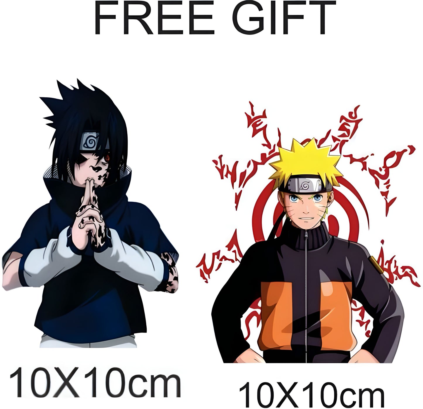 Sasuke Uchiha Wall Sticker (Free Gift Included!)