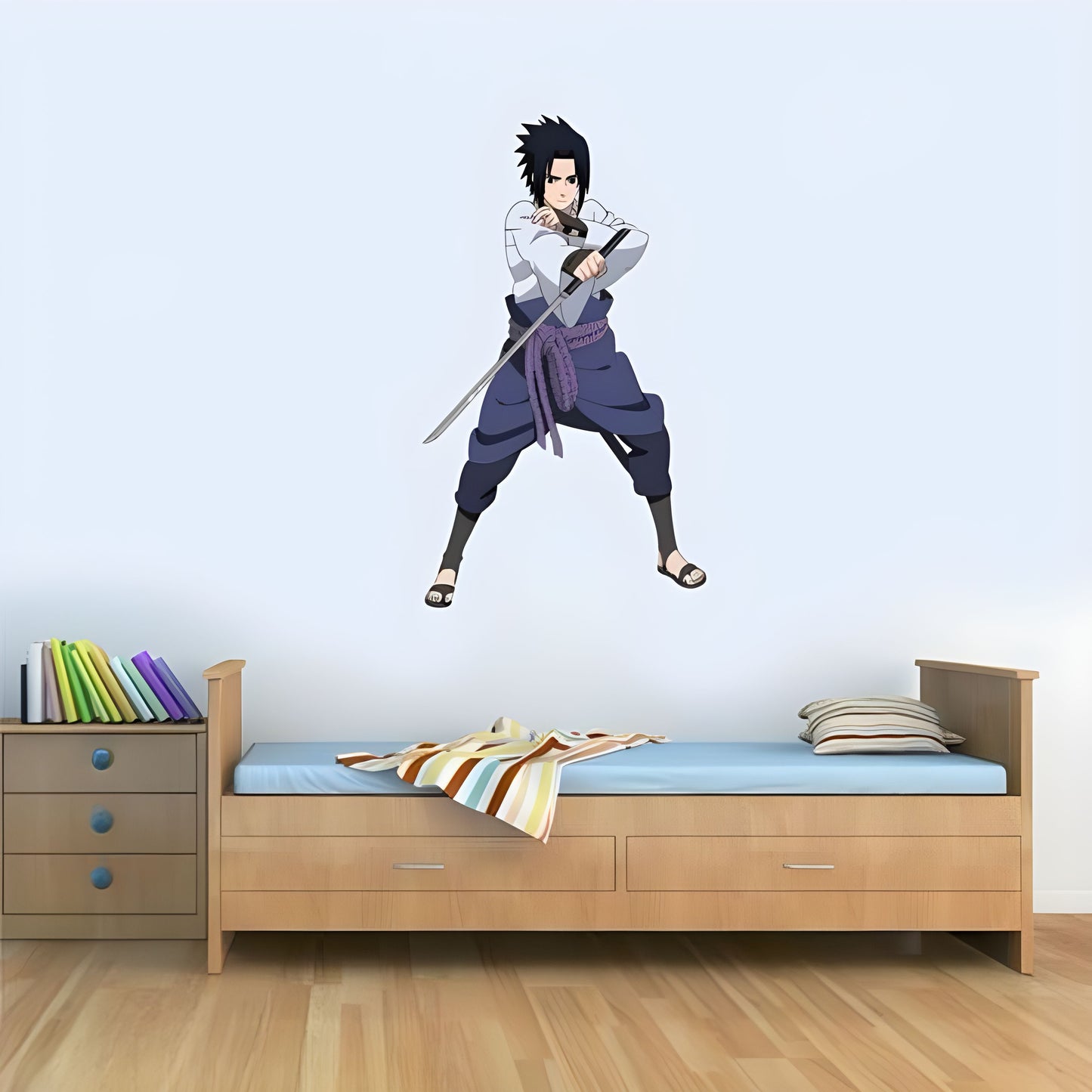 Sasuke Uchiha Wall Sticker (Free Gift Included!)