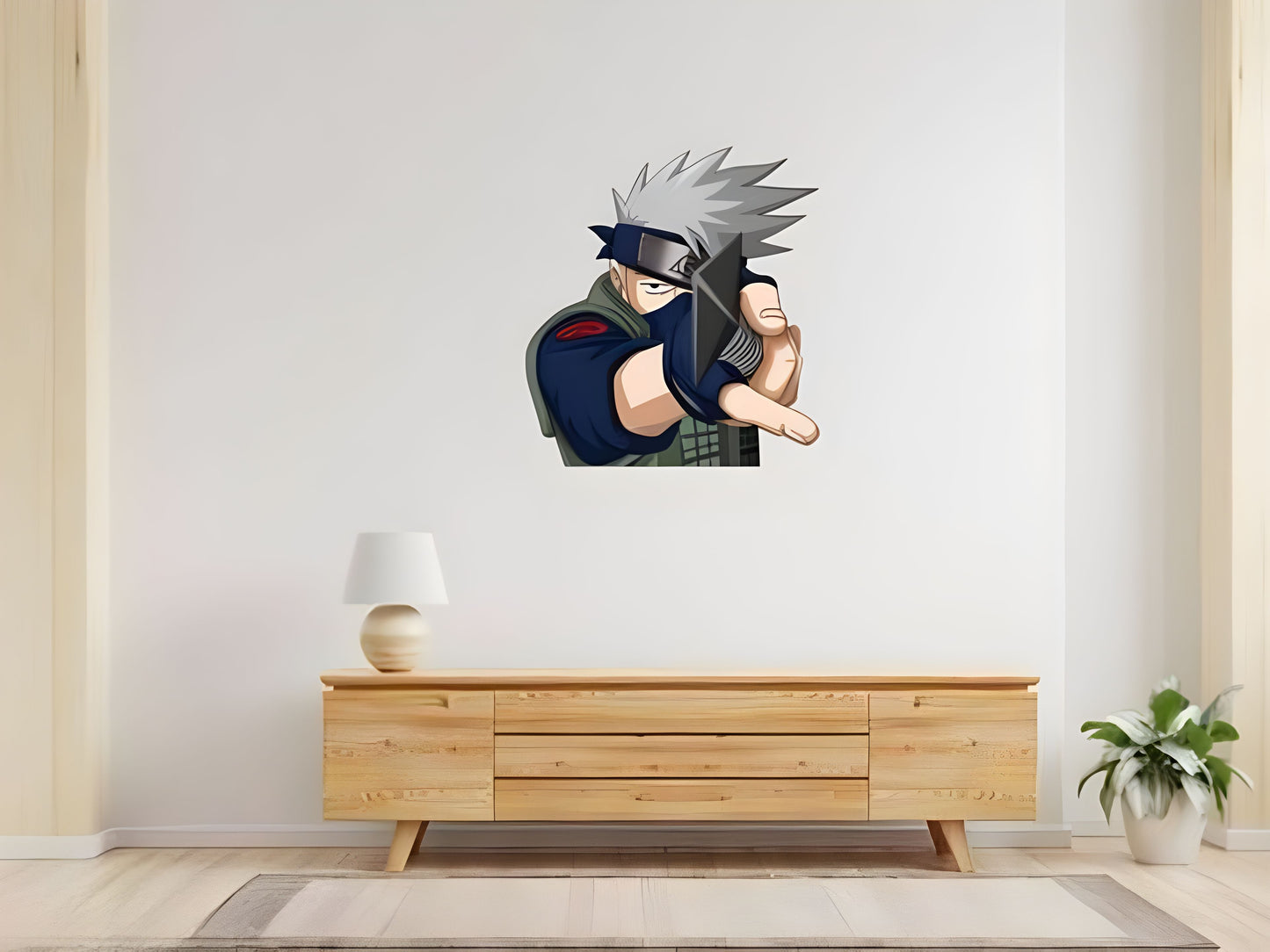 Kakashi Hatake Wall Sticker (Pack of 4)