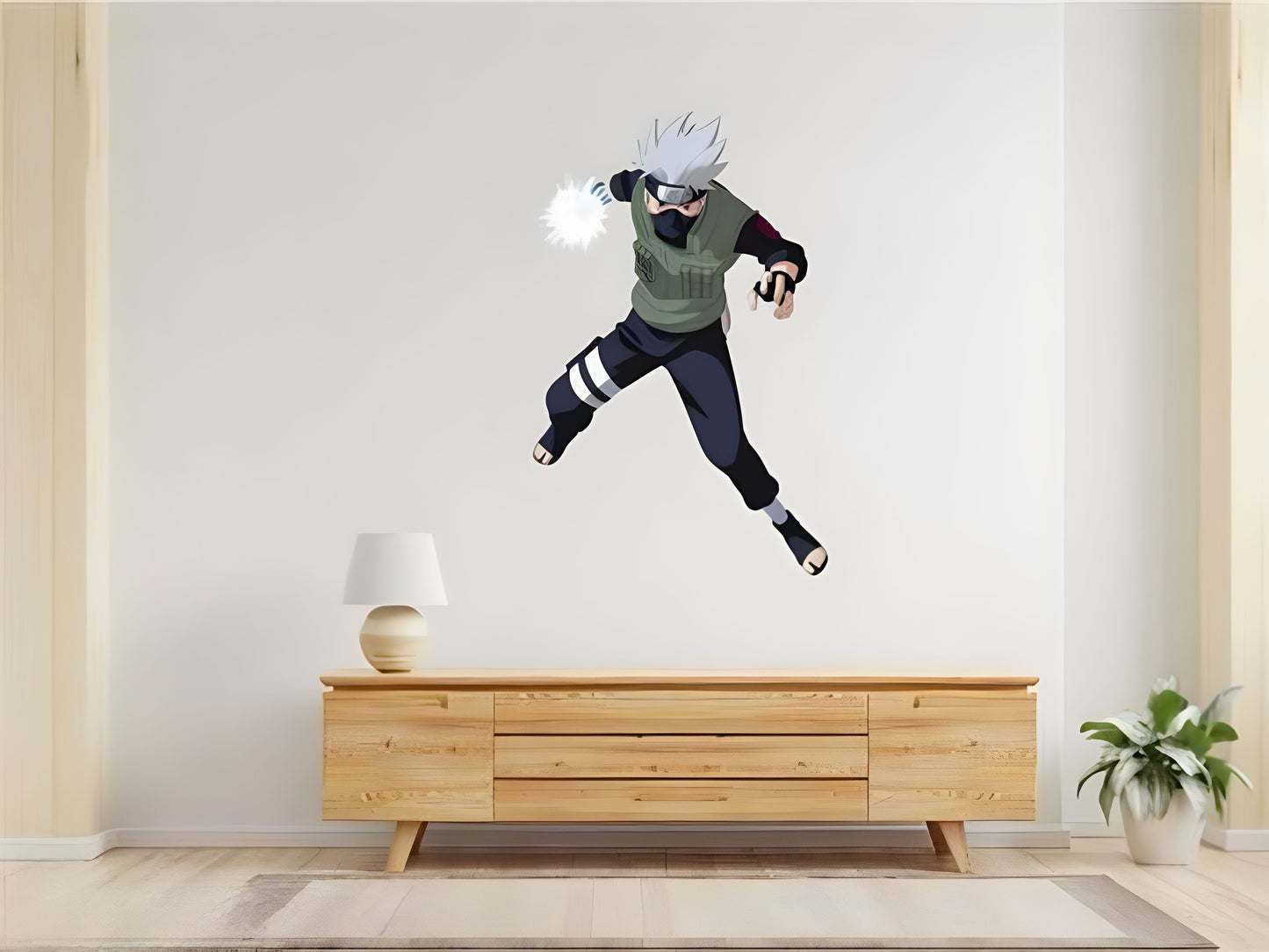 Kakashi Hatake Wall Sticker - 38x60 cm