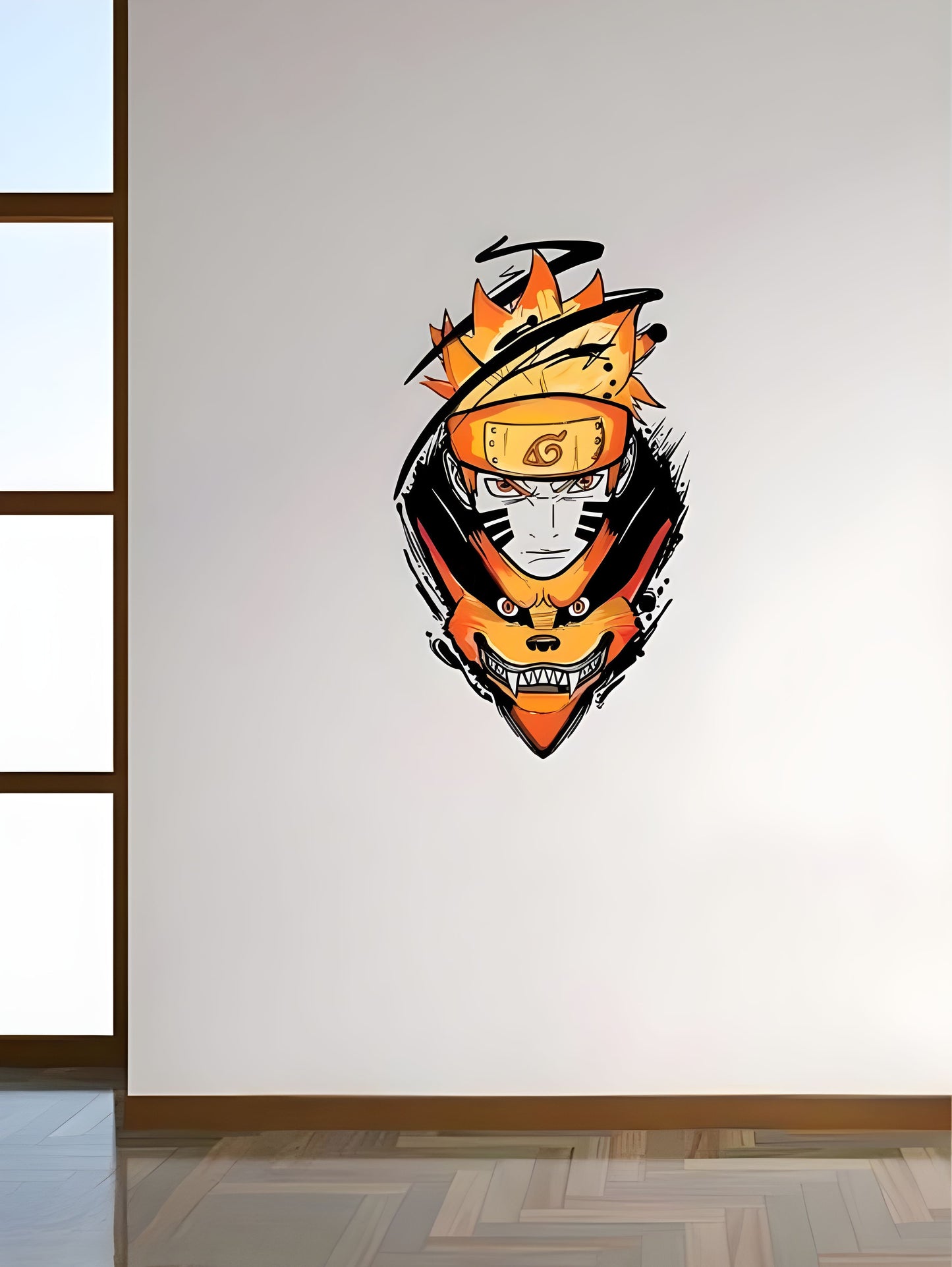 Naruto Uzumaki Wall Sticker - 59x35 cm