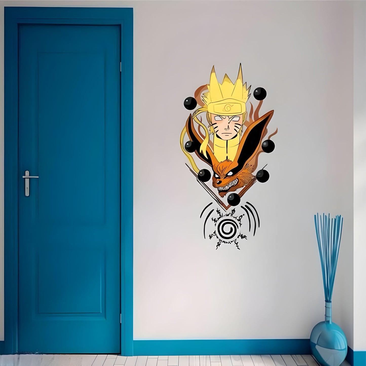 Naruto Uzumaki Wall Sticker - 59x39 cm