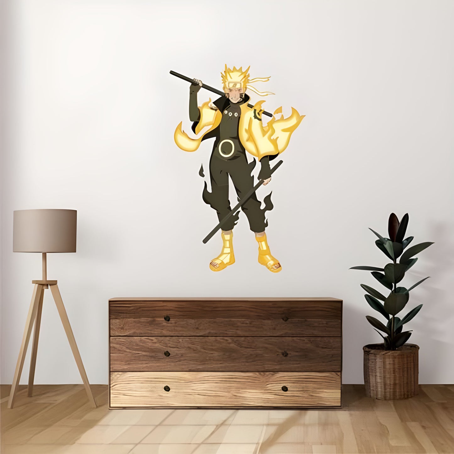 Naruto Uzumaki Wall Sticker - 39x60 cm