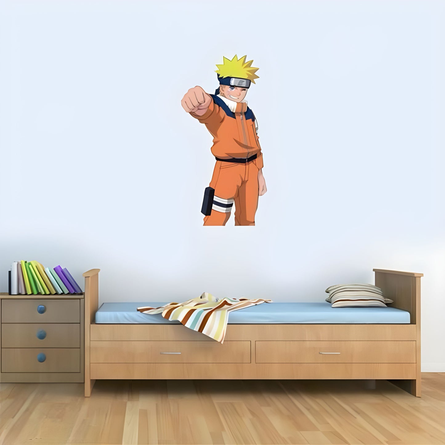 Naruto Uzumaki Wall Sticker - 33x63 cm