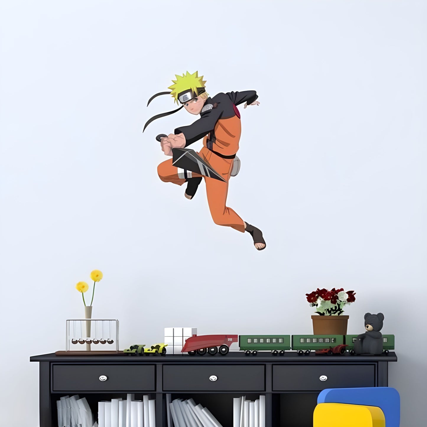 Naruto Uzumaki Wall Sticker - 38x60 cm