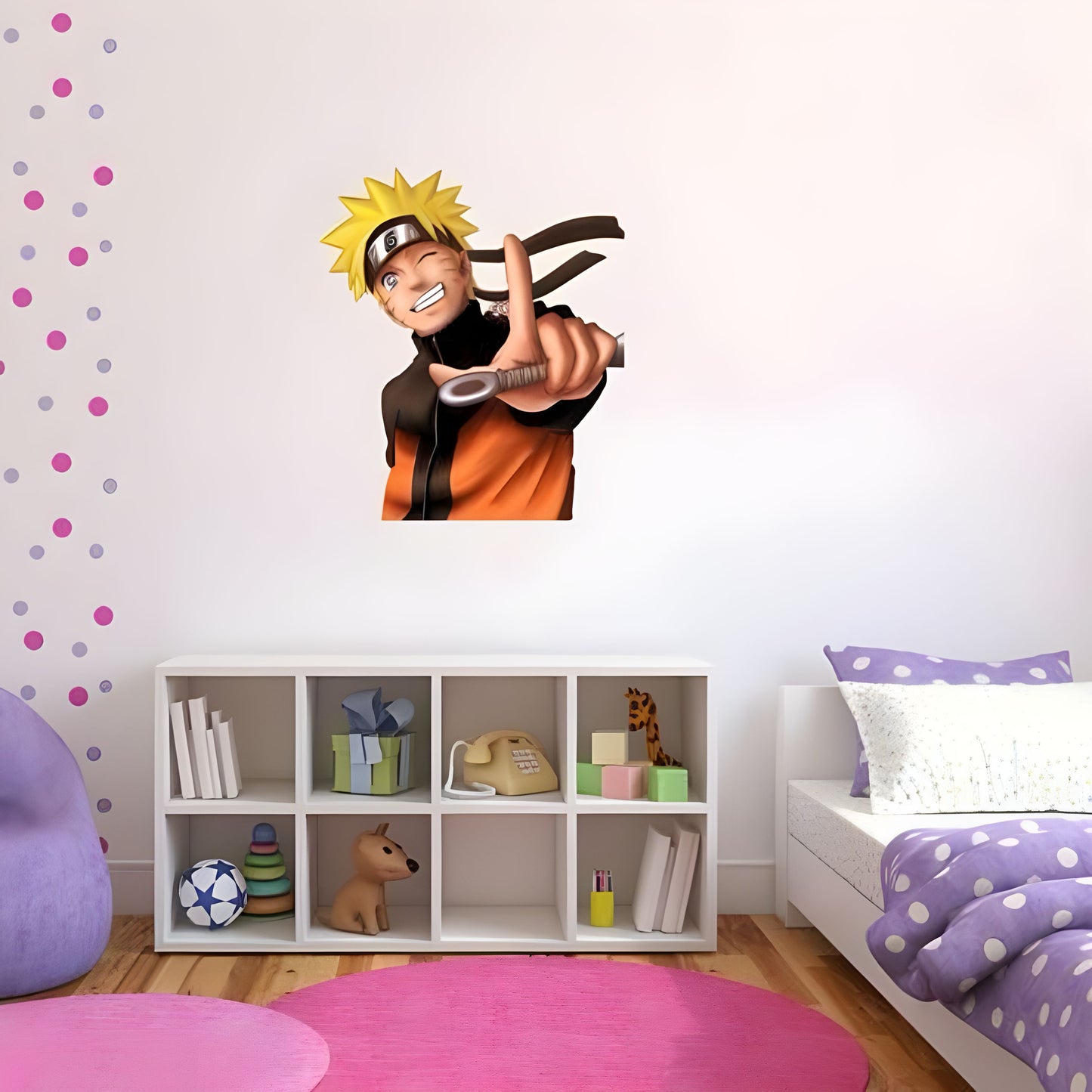 Naruto Uzumaki Wall Sticker - 38x45 cm