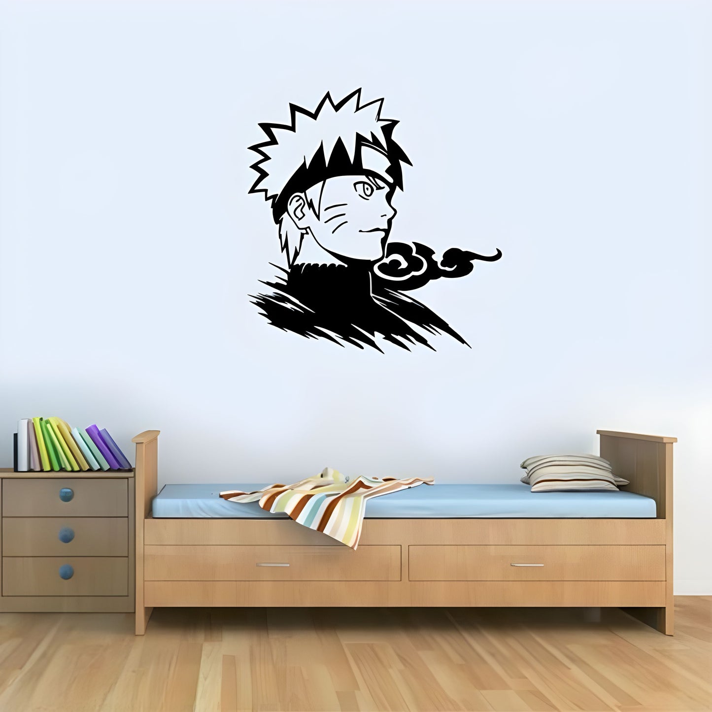 Naruto Uzumaki Wall Sticker - 46x39 cm