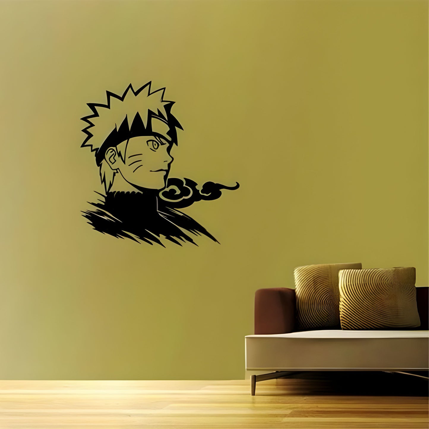 Naruto Uzumaki Wall Sticker - 46x39 cm