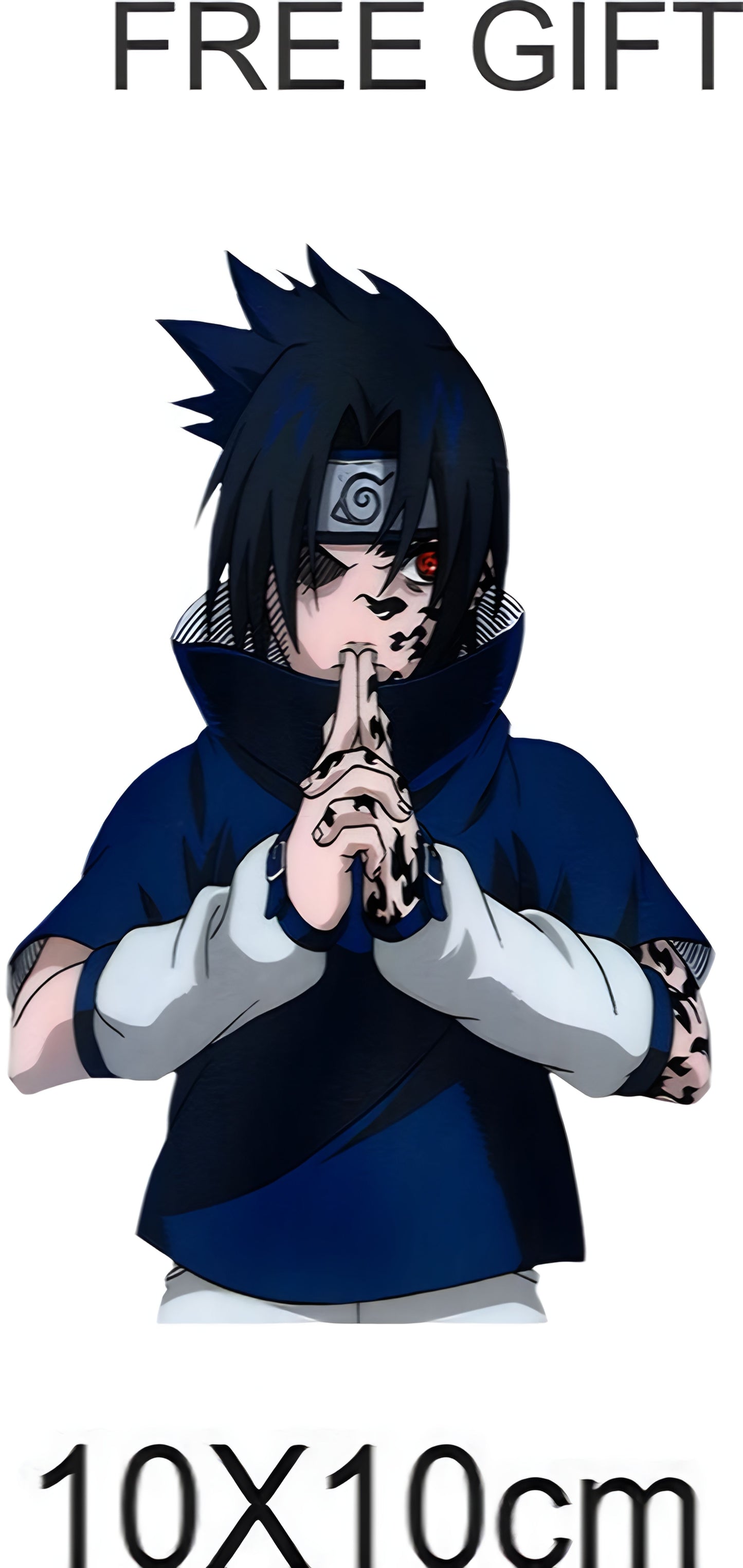 Itachi Uchiha & Sasuke Uchiha Wall Sticker - 49x59 cm