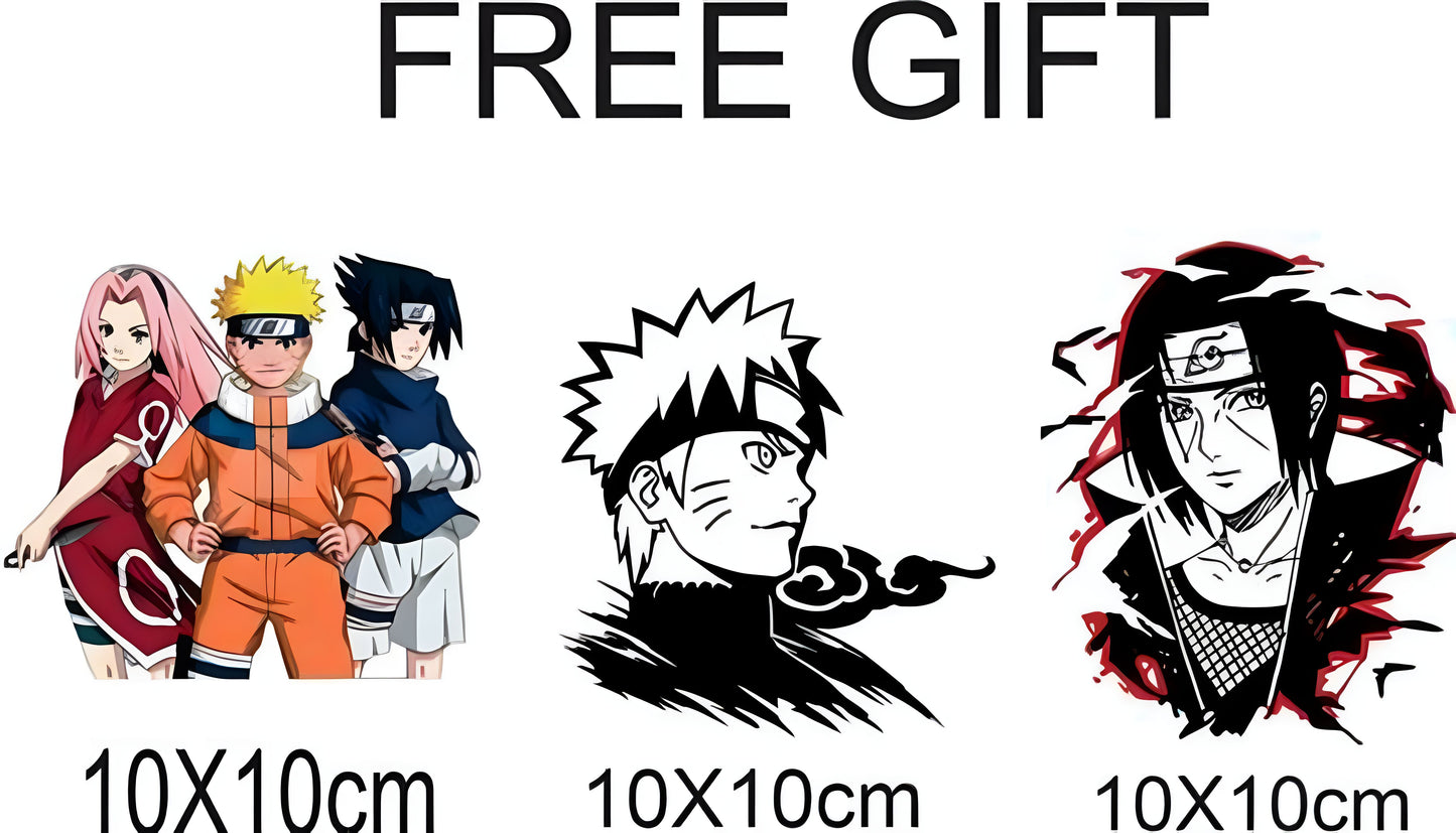 Sasuke Uchiha Wall Sticker - 30x59 cm (Free Gift Included)