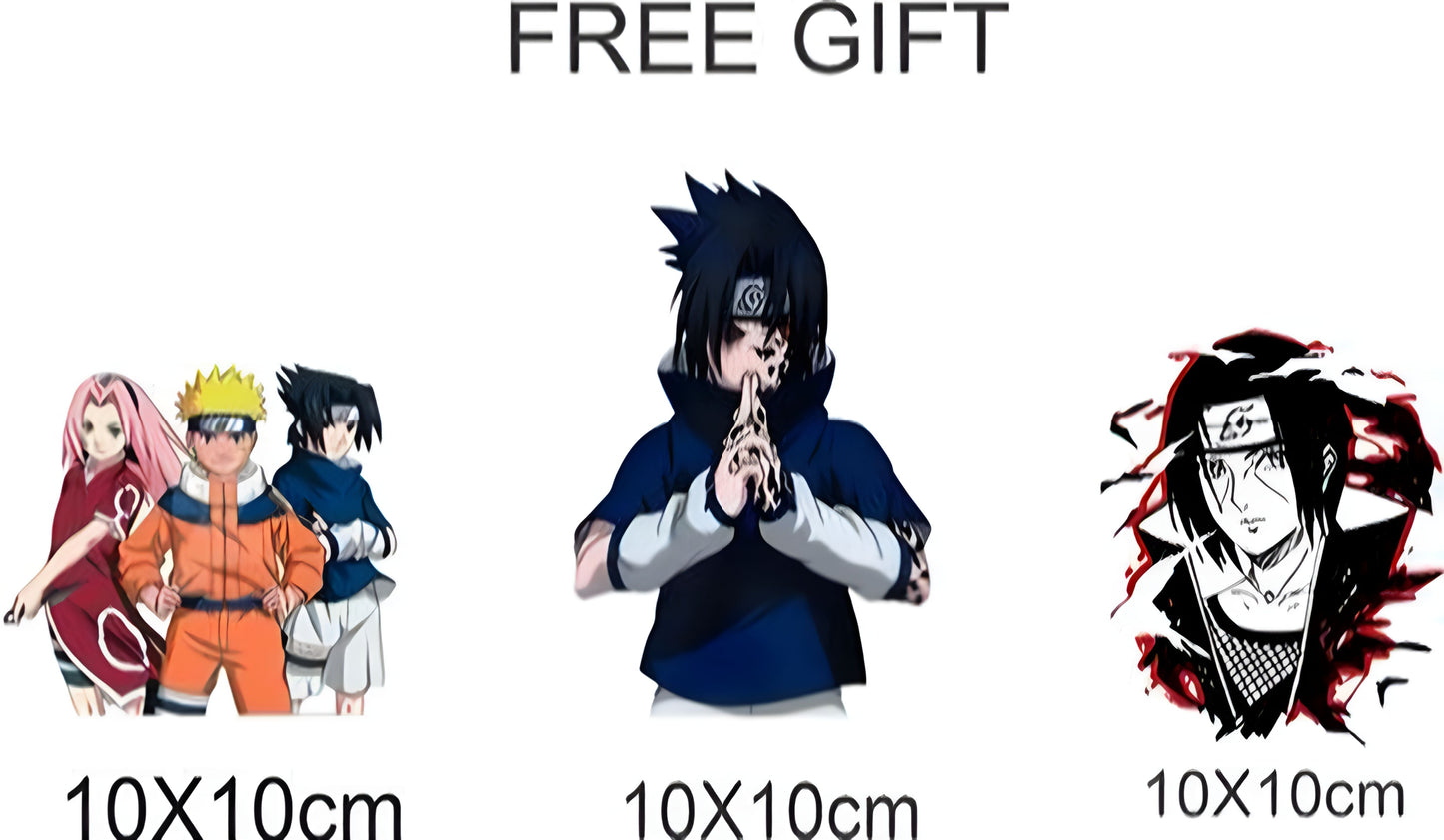 Sasuke Uchiha Wall Sticker - 30x59 cm (Free Gift Included)