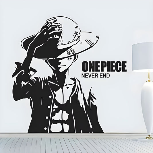 Luffy Wall Sticker (Free Gift Included!)