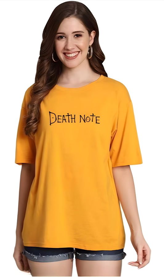 Death Note Oversized T-Shirt