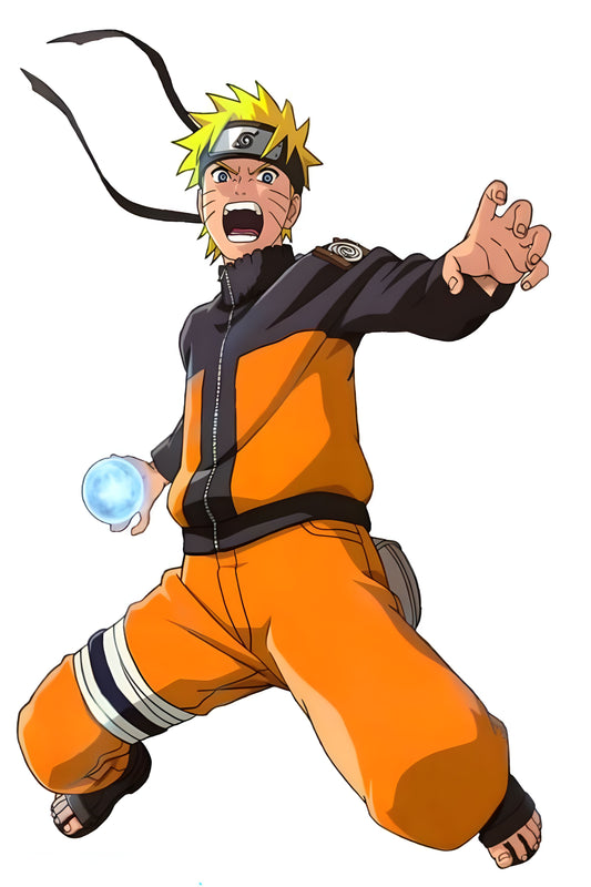 Naruto Uzumaki Wall Sticker - 38x55 cm